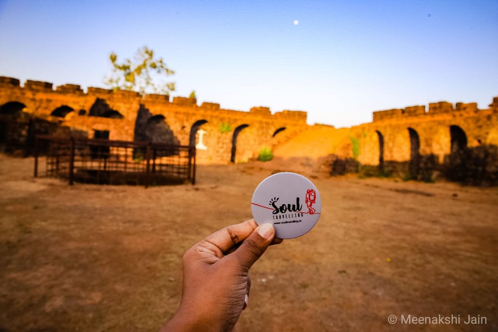 The image shows a famous fort in goa the corjuem fort