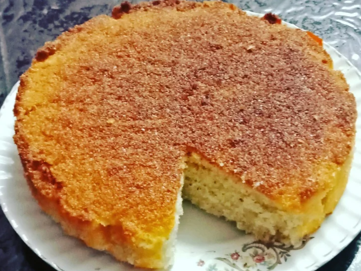 Baathk - the famous Goan semolina cake.