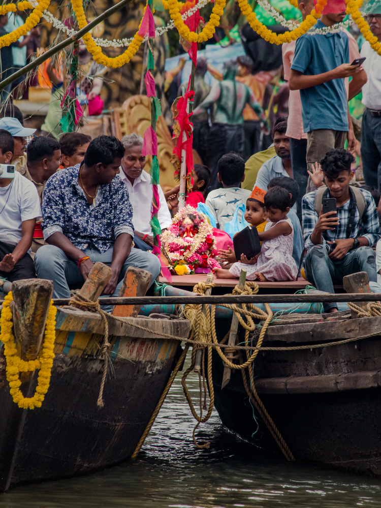 the image shows a local goan monsoon festival sangodd