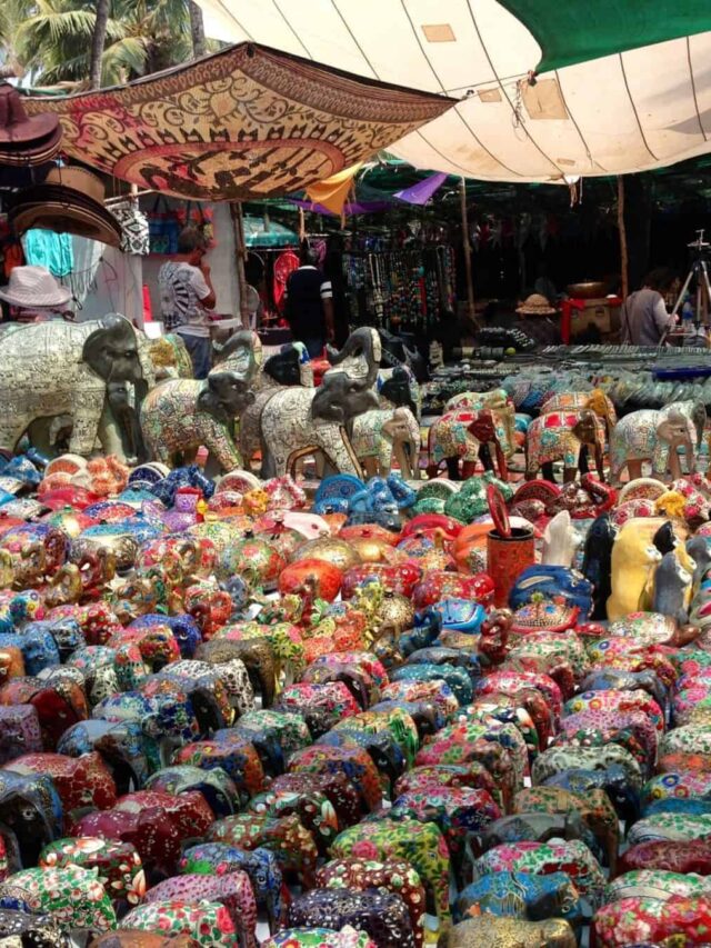 Explore Goa's most famous flea market: Anjuna Market - Soul Travelling