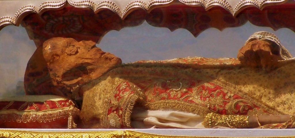 Relics of St. Francis Xavier