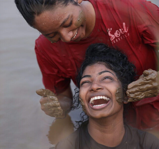 Mud Bathing on Chorao Island by Soul Travelling