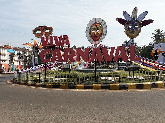 This Image Showcases The Goan Carnival