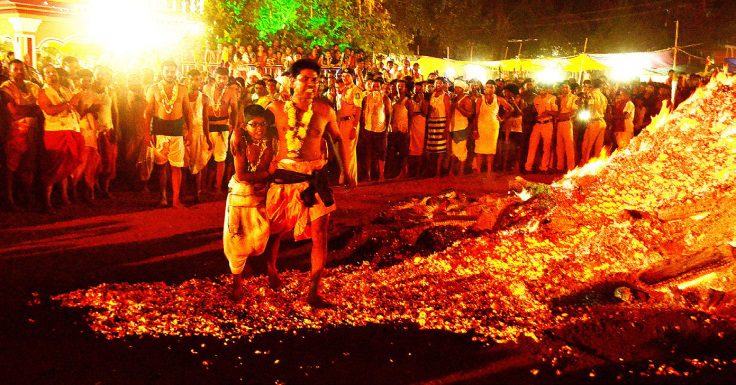 This is the Lairai festival in goa