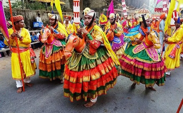 This is the Shigmo Festival of Goa